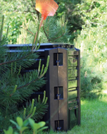 Zahradní kompostér COMPOGREEN, 380l, černá