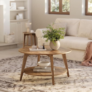 Konferenční stolek NORDIC, 80×45cm, hnědá