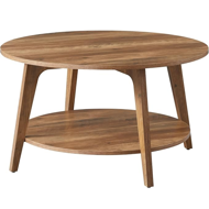 Konferenční stolek NORDIC, 80×45cm, hnědá