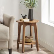 Konferenční stolek NORDIC, 40×50cm, hnědá