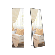 Obdélníkové zrcadlo NOIR, 160x50cm, černá