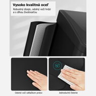 Koš na třídění odpadu z nerezové oceli 24l (3x8l)