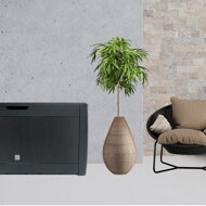 Odkládací box RATO, 310l, 119x48x60cm, antracitová