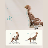 Kancelářská židle DINA, max. 120 kg, béžová/bílá