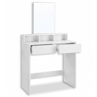 Toaletní stolek VANESA, 80x40x140cm, bílá
