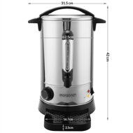 Vařič na víno/čaj COZY, 6,8l, stříbrná 