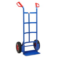 Rudl sklápěcí CART s nafukovacími pneumatikami, max. 200kg, modrá