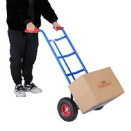 Rudl sklápěcí CART s nafukovacími pneumatikami, max. 200kg, modrá