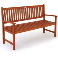 Zahradní lavice MAXIMA, 152x55x90 cm, přírodní hnědá