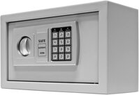 Elektrický nábytkový trezor Safety stříbrný 31x20x20 cm