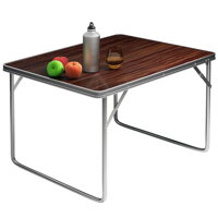 Kempingový stůl 80x60x70cm, hliníkový, skládací