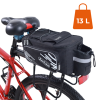 Taška na kolo BIKER, 13l, 35x23x15cm, černá