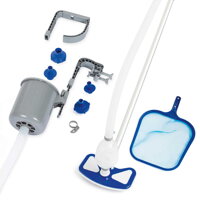 Set na čištění bazénu Deluxe – skimmer povrchu vysavač dna
