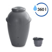 Sud na dešťovou vodu AQUACAN 360 l šedý