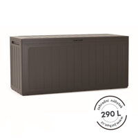 Odkládací box BOARDEBOX hnědý 280L - 116 cm