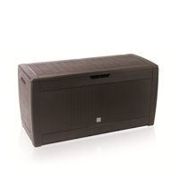 Odkladací box RATO, 310l, 119x48x60cm, hnědá