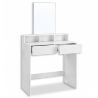 Toaletní stolek VANESA, 80x40x140cm, bílá