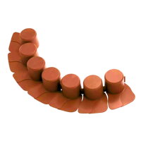 Zahradní palisáda IPAL7 405 cm - cihlová