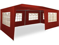 Párty-stan Rimini červený 3 x 6 m UV ochrana 50+