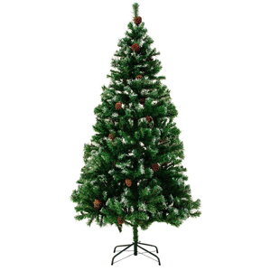 Umělý vánoční stromek, sníh, 180 cm