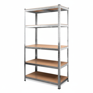 Regál s vysokou nosností HEAVY, max. 875kg, 90x40x180cm, stříbrná