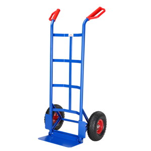 Rudl sklápěcí CART s nafukovacími pneumatikami, max. 200kg, modrá
