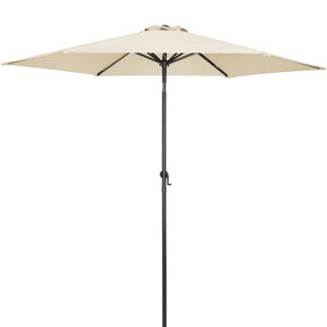 Slunečník Tahiti, béžový Ø 300 cm