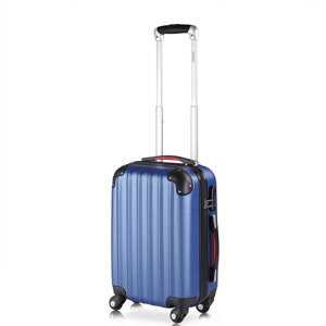 Cestovní kufr s tvrdým obalem Baseline modrý 34l