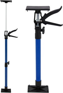 Ocelová podpěra a rozpínací tyč na montáž dveří a zárubní - 3-dílný set, 50 - 115 cm, max. 30kg