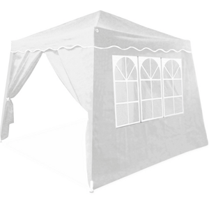 Party stan CAPRI 3 x 3 m bílý UV- ochrana 50+, včetne 2 bočních stěn