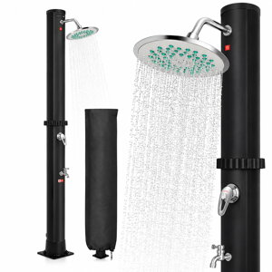 Solární sprcha KARIBIK, 35 l, černá