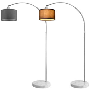 Designová oblouková lampa 150-175 cm výškově nastavitelná