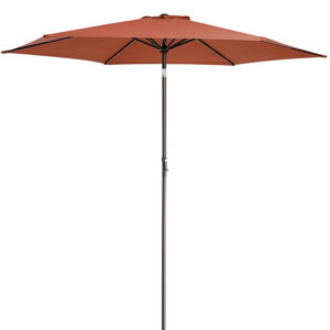 Slunečník Tahiti, cihlový Ø 300 cm