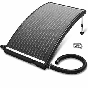 Solární panel pro ohřev vody 110x69x14cm antracitový 