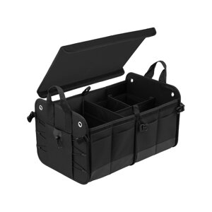 Organizér do kufru auta KARL 60 L, černý, 60x37x32cm