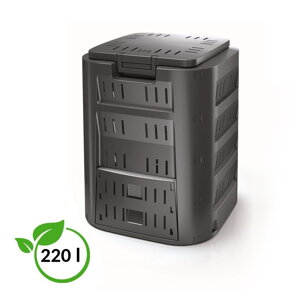 Zahradní kompostér - Compogreen 220 l černý 