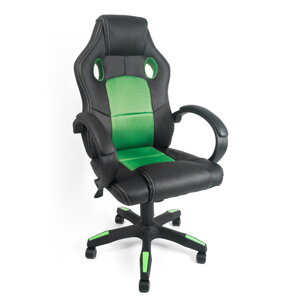 Aga Herní židle Racing MR2070 černo - zelená