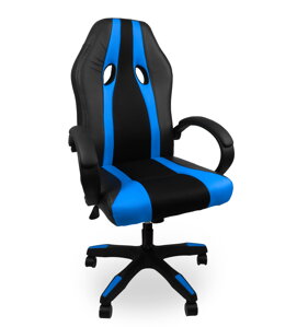 Aga Herní židle MR2060 černo - modrá
