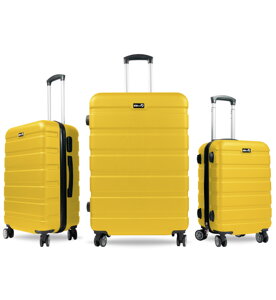 Aga Travel Sada cestovních kufrů MR4650 žlutá