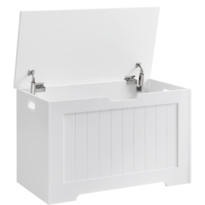 Truhla s úložným prostorem GRETA, 76x48x40 cm, bílá