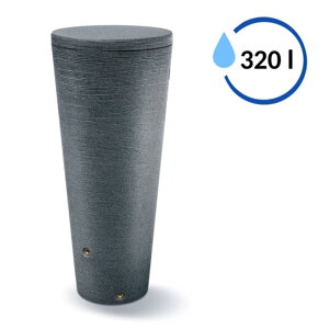 Sud na dešťovou vodu TUBO granit 320l