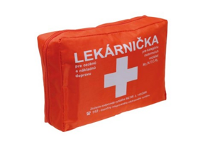 Autolékárnička v textilním obalu