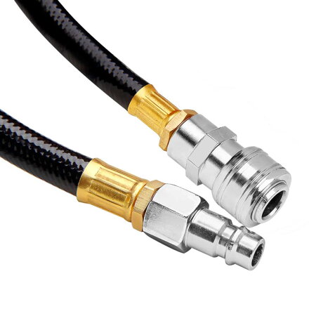 Navíjecí vzduchová hadice 10 m rychlospojka 1/4"