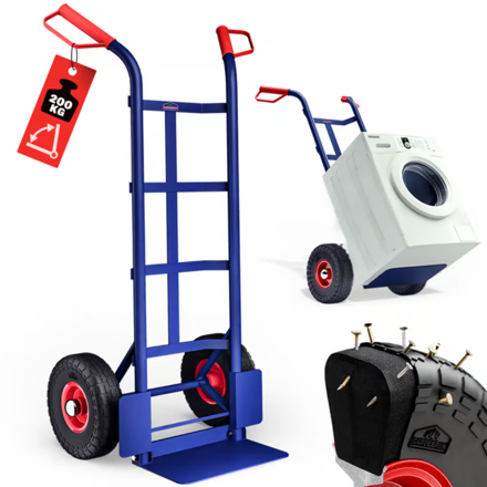 Rudl sklápěcí CART, max. 200kg, modrá