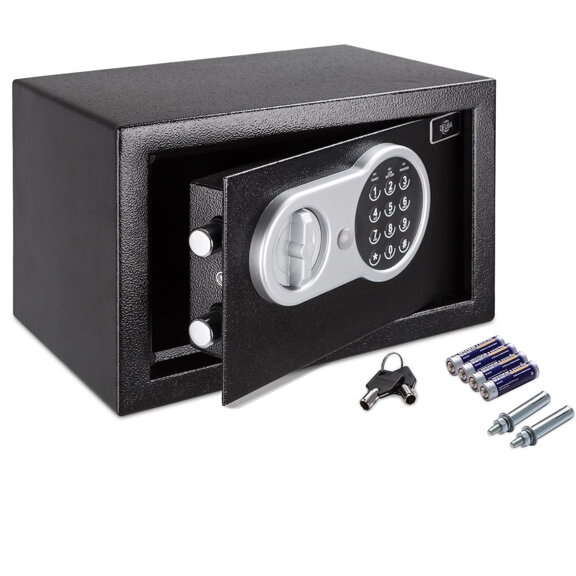 Elektrický nábytkový trezor Safety černý 31x20x20cm
