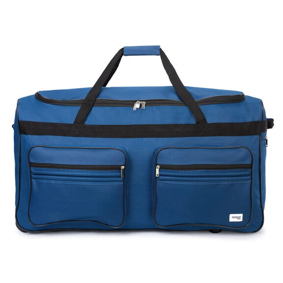 Cestovní taška s trolejovou funkcí 160 l modrá