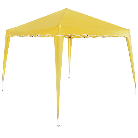 Party stan / pavilón CAPRI 3 x 3 m žlutý UV- ochrana 50+