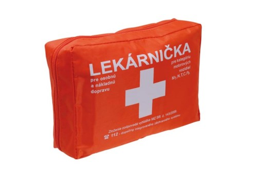 Autolékárnička v textilním obalu