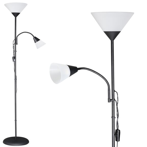 Stojací lampa Alissa - černá