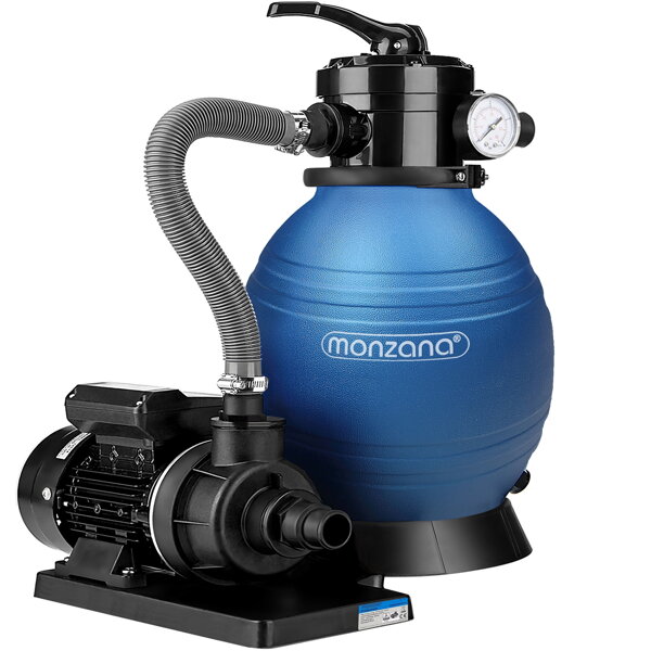 Písková filtrace k bazénu AQUA, 10200 l/h, modrá